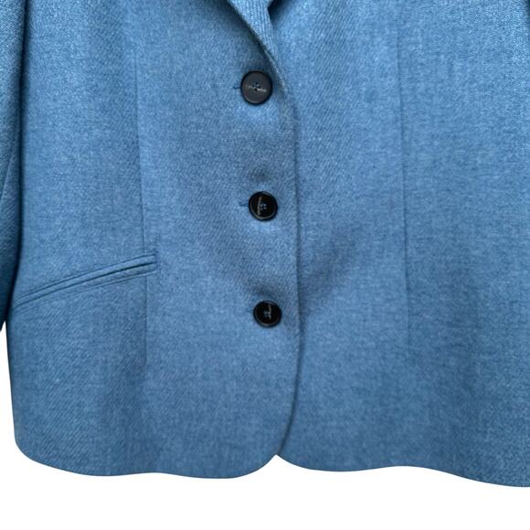 Thalian 100% Wool Blazer – Women’s Size 10 – Made in Romania - Picture 5 of 5